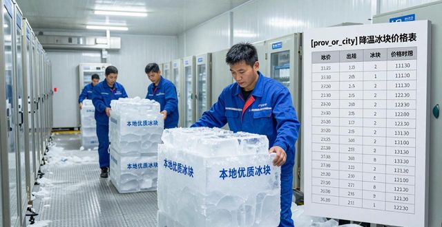 芙蓉区降温冰块多少钱一吨？本地制冰厂报价来了